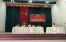 Hội nghị tiếp xúc cử tri trước Kỳ họp thứ 6 HĐND huyện Thạch Thành tại xã Thành Tâm