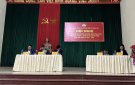 Hội nghị tiếp xúc cử tri trước Kỳ họp thứ 12 HĐND huyện Thạch Thành khóa XXI nhiệm kỳ 2021-2026 tại xã Thành Tâm