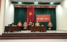 Kỳ họp thứ 3 Hội đồng nhân dân xã Thành Tâm khóa XXI